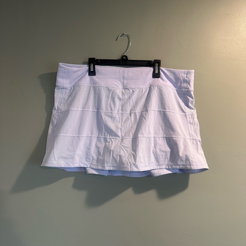 lululemon athletica Pastel Blue Athletic Skort with Built-In Shorts